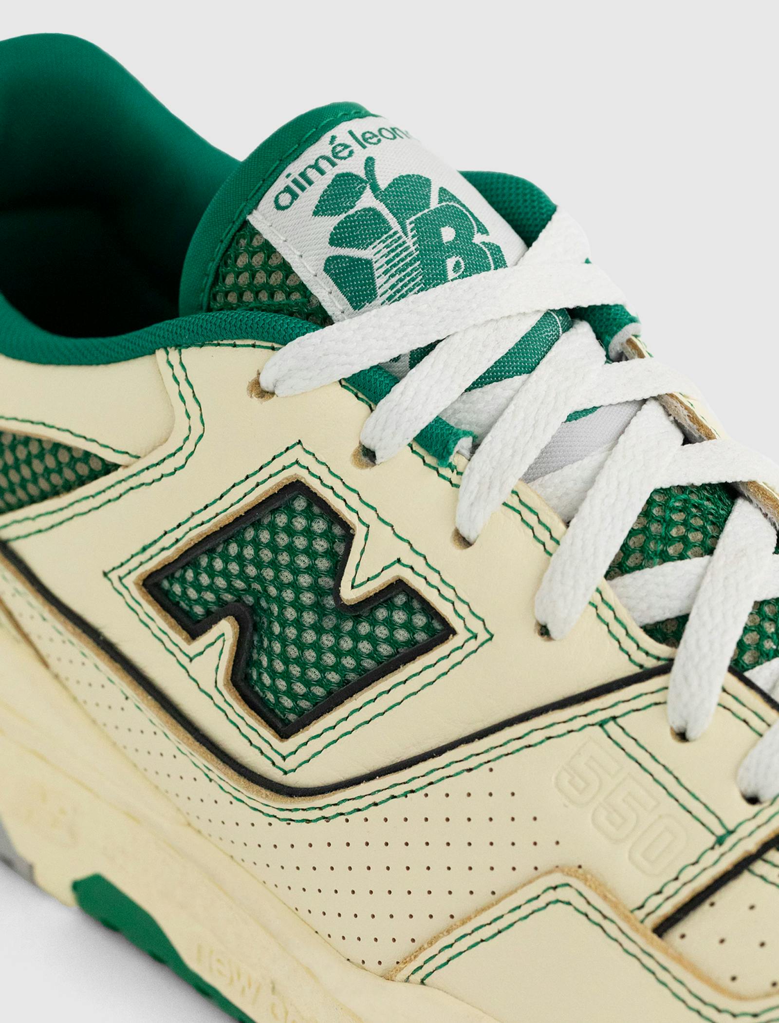 New Balance retailer 550 Aime Leon Dore Green/White