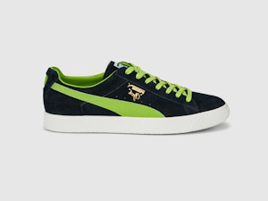 Image of PUMA CLYDE CLYDEZILLA MADE IN JAPAN "BLACK/GREEN"
