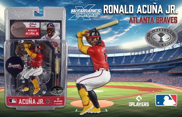 Hero image for Ronald Acuna Jr. (Atlanta Braves) McFarlane's SportsPicks Platinum Edition