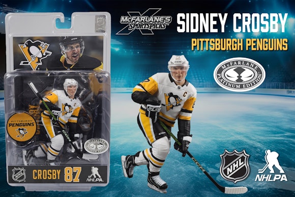 Hero image for Sidney Crosby (Pittsburgh Penguins) McFarlane's SportsPicks Platinum Edition