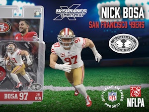 Image of Nick Bosa (San Francisco 49ers) McFarlane's SportsPicks Platinum Edition