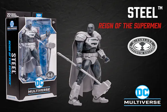 Hero image for Steel (The Reign of The Supermen) Platinum