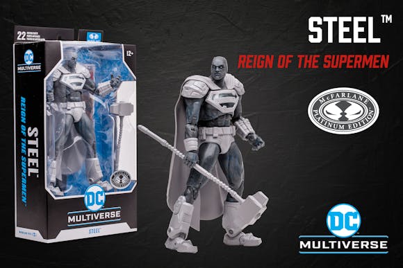 Hero image for Steel (The Reign of The Supermen) Platinum
