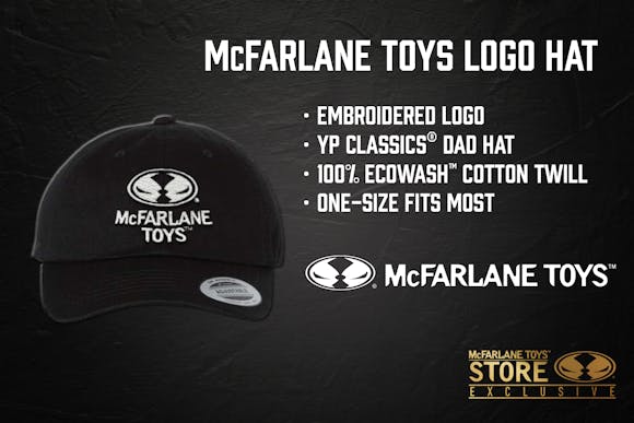 Hero image for McFarlane Toys Logo Embroidered Dad Hat