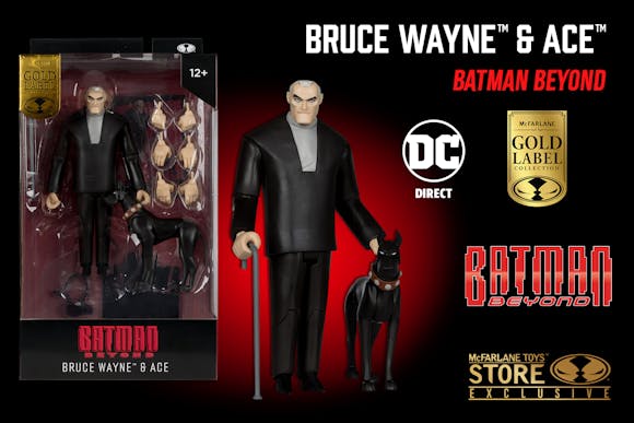 Hero image for Bruce Wayne & Ace (Batman Beyond) Gold Label