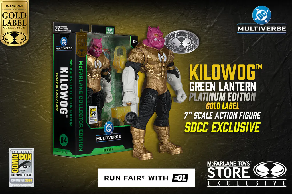Hero image for Kilowog (Green Lantern) McFarlane Collector Platinum Edition 7" Action Figure