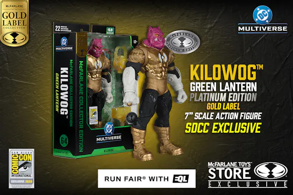 Hero image for Kilowog (Green Lantern) McFarlane Collector Platinum Edition 7" Action Figure