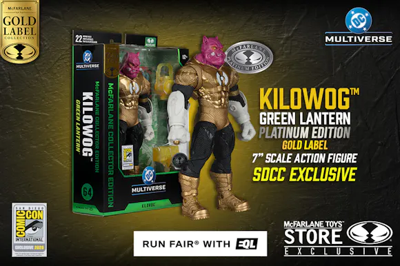 Hero image for Kilowog (Green Lantern) McFarlane Collector Platinum Edition 7" Action Figure