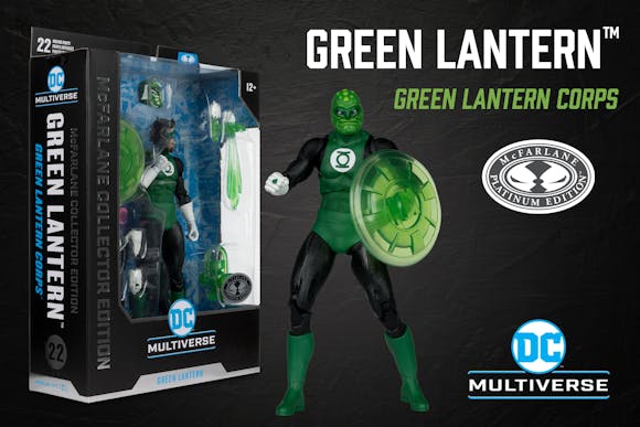 Hero image for Green Lantern (Green Lantern Corps) McFarlane Collector Edition Platinum