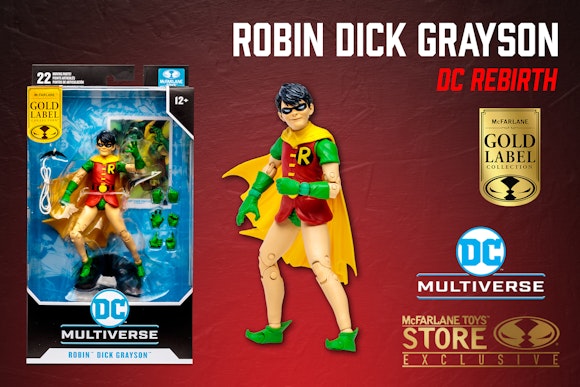 Hero image for Robin Dick Grayson Gold Label