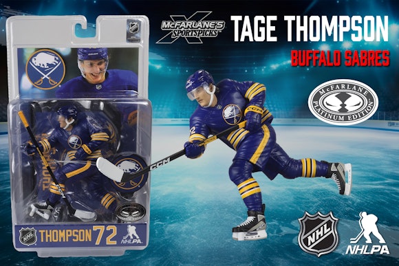 Hero image for Tage Thompson (Buffalo Sabres) McFarlane's SportsPicks Platinum Edition