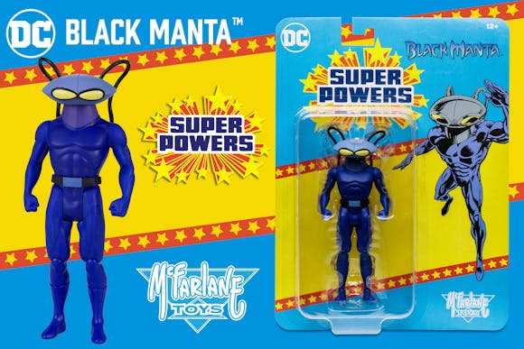 Hero image for Super Powers Black Manta Variant
