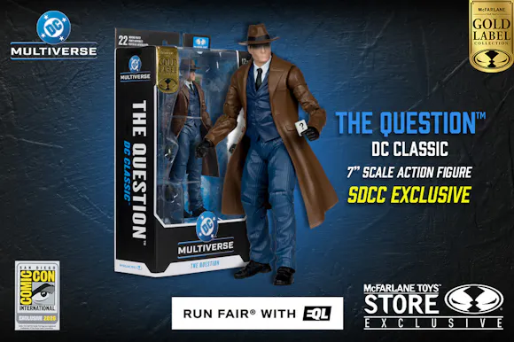 Hero image for The Question (DC Classics) Gold Label Exclusive Action Figure