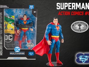 Image of Superman (Action Comics #1) McFarlane Collector Edition Platinum CHASE