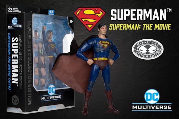Hero image for Superman (Superman: The Movie) McFarlane Collector Edition Platinum