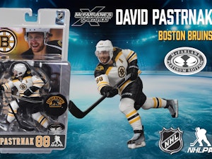 Image of David Pastrnak (Boston Bruins) McFarlane's SportsPicks Platinum Edition