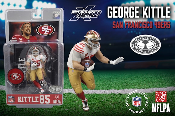 Hero image for George Kittle (San Francisco 49ers) McFarlane's SportsPicks Platinum Edition