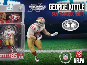 Image of George Kittle (San Francisco 49ers) McFarlane's SportsPicks Platinum Edition