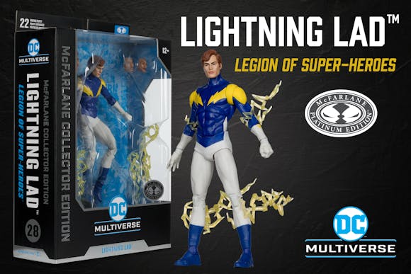 Hero image for Lightning Lad (Legion of Super-Heroes) McFarlane Collector Edition Platinum