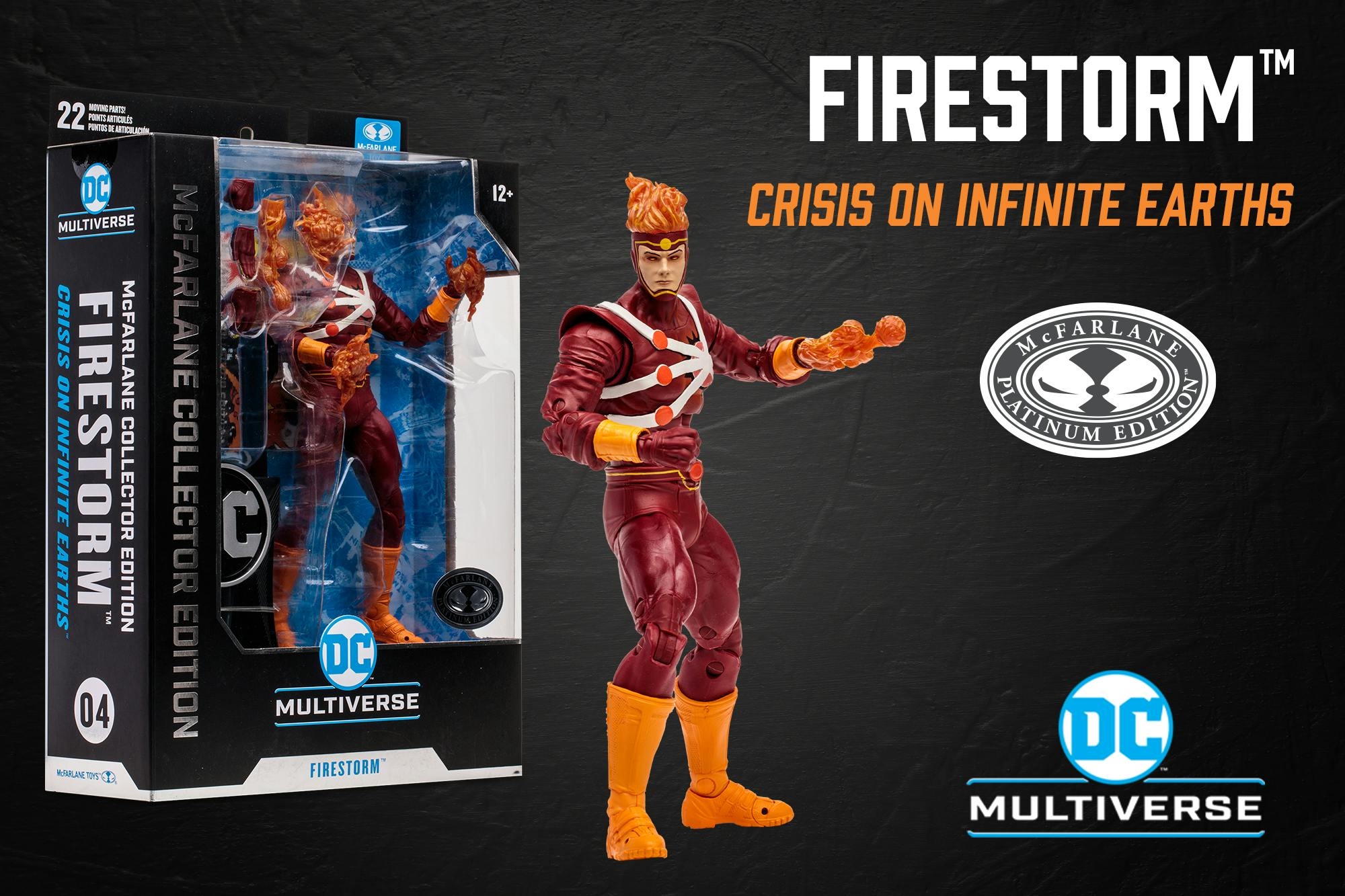 Firestorm (Crisis on Infinite Earths) McFarlane Collector Edition Platinum