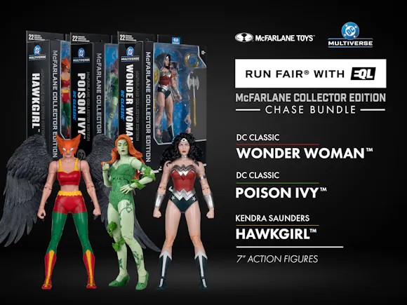 Hero image for Wonder Woman (DC Classic)/Poison Ivy (DC Classic)/Hawkgirl (Kendra Saunders) McFarlane Collector Platinum Edition 7" Figures (3)