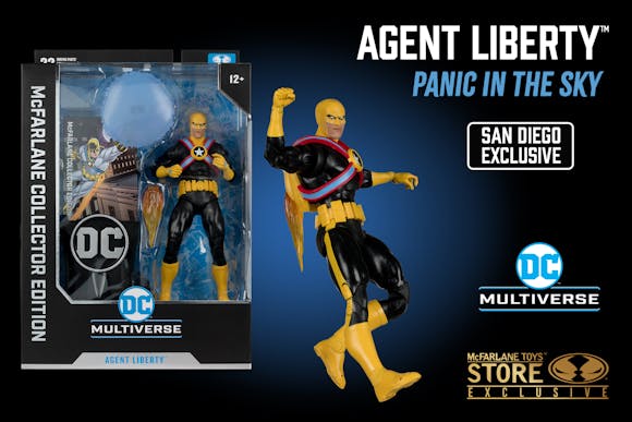 Hero image for Agent Liberty (Panic in the Sky) McFarlane Collector Edition