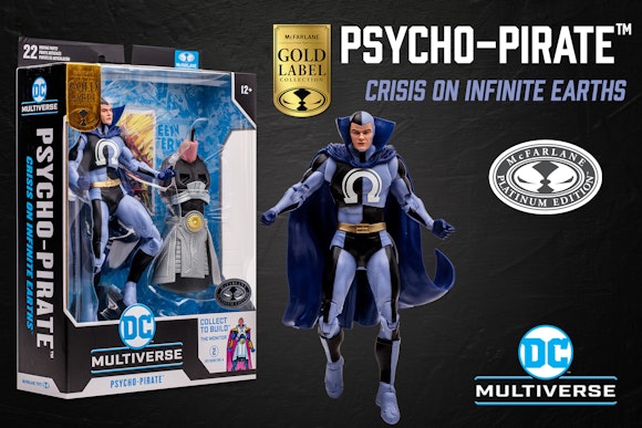 Hero image for Psycho-Pirate (Crisis on Infinite Earths) Platinum Edition MTS Exclusive Gold Label