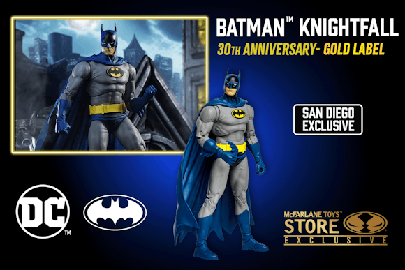Hero image for Batman (Knightfall 30th Anniversary) Gold Label 7" Figure