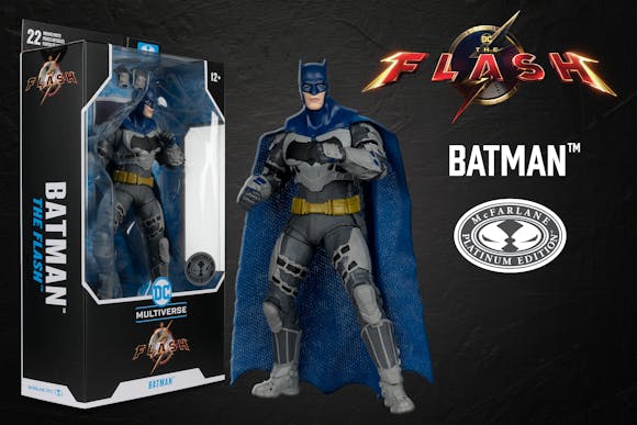Hero image for Batman (The Flash Movie) Blue & Grey Platinum Edition