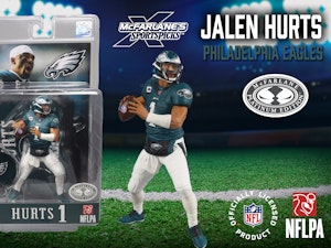 Image of Jalen Hurts (Philadelphia Eagles) McFarlane's SportsPicks Platinum Edition