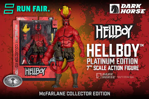 Hero image for Hellboy McFarlane Collector Platinum Edition 7" Figure