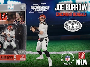 Image of Joe Burrow (Cincinnati Bengals) McFarlane's SportsPicks Platinum Edition
