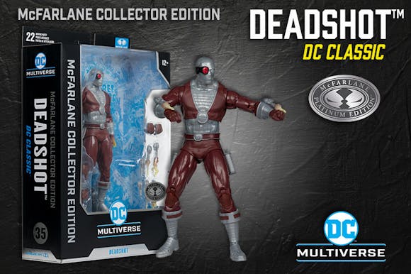 Hero image for Deadshot (DC Classic) McFarlane Collector Platinum Edition