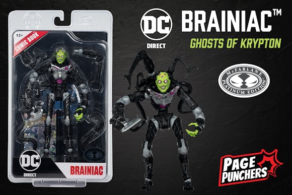 Hero image for Brainiac (Superman: Ghosts of Krypton) DC Page Punchers Platinum Edition