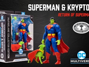 Image of Superman & Krypto (Return of Superman) McFarlane Collector Edition Platinum