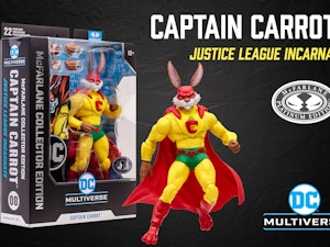 Image of Captain Carrot (Justice league Incarnate) McFarlane Collector Edition Platinum