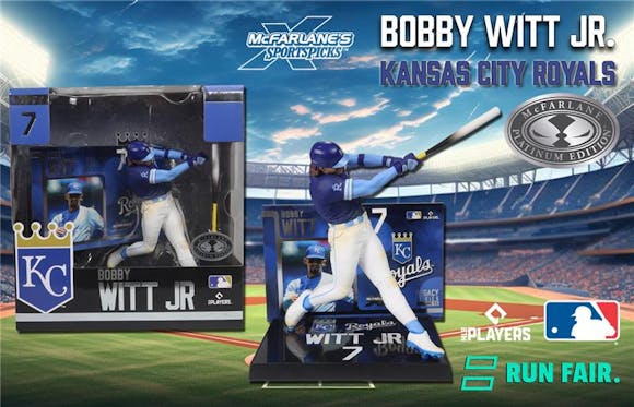 Hero image for Bobby Witt Jr. (Kansas City Royals) McFarlane's SportsPicks Platinum Edition