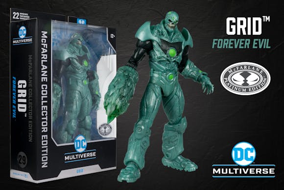 Hero image for Grid (Forever Evil) McFarlane Collector Edition Platinum