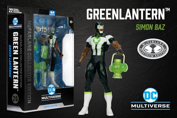 Hero image for Green Lantern (Simon Baz) McFarlane Collector Edition Platinum