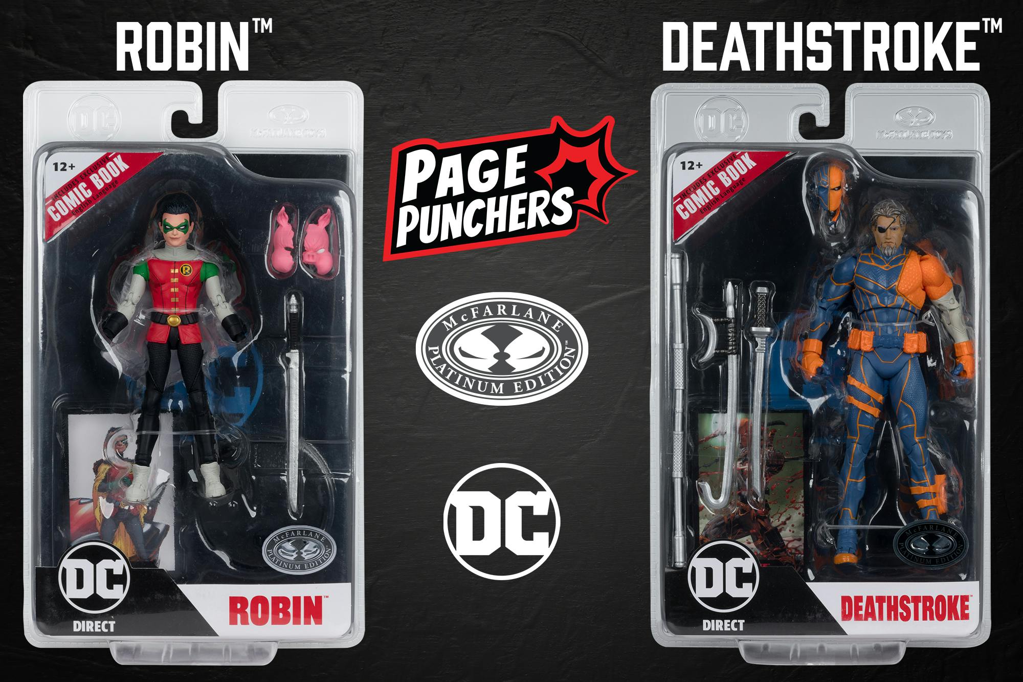 DC multiverse Deathstroke platinum hot