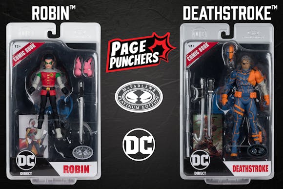 Hero image for Deathstroke and Robin Page Punchers Platinum Edition