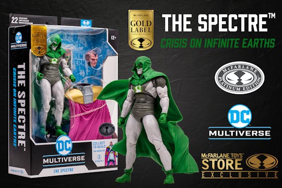 Hero image for The Spectre (Crisis on Infinite Earths) - Platinum Edition MTS Exclusive Gold Label