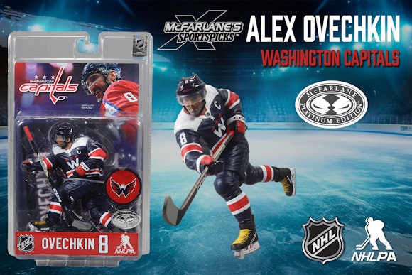 Hero image for Alex Ovechkin (Washington Capitals) McFarlane's SportsPicks Platinum Edition