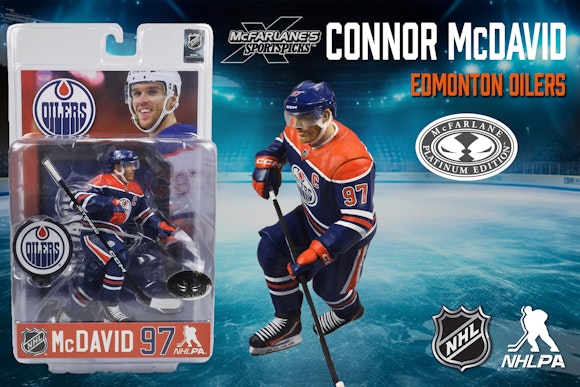 Hero image for Connor McDavid (Edmonton Oilers) McFarlane's SportsPicks Platinum Edition