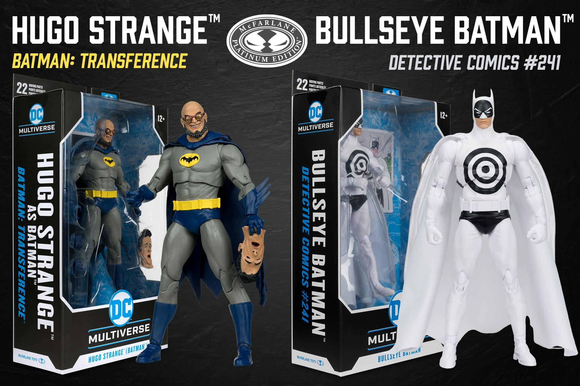 Hugo Strange as Batman (Batman: Transference) and Bullseye Batman ...