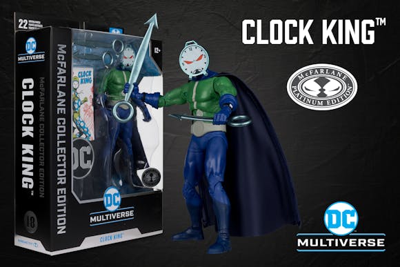 Hero image for Clock King (DC Multiverse) McFarlane Collector Edition Platinum