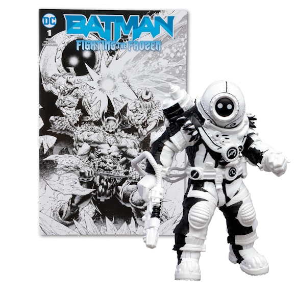 Mr. Freeze Line Art w/Batman Comic (DC Page Punchers) Gold Label 7