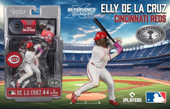 Hero image for Elly De La Cruz (Cincinnati Reds) McFarlane's SportsPicks Platinum Edition