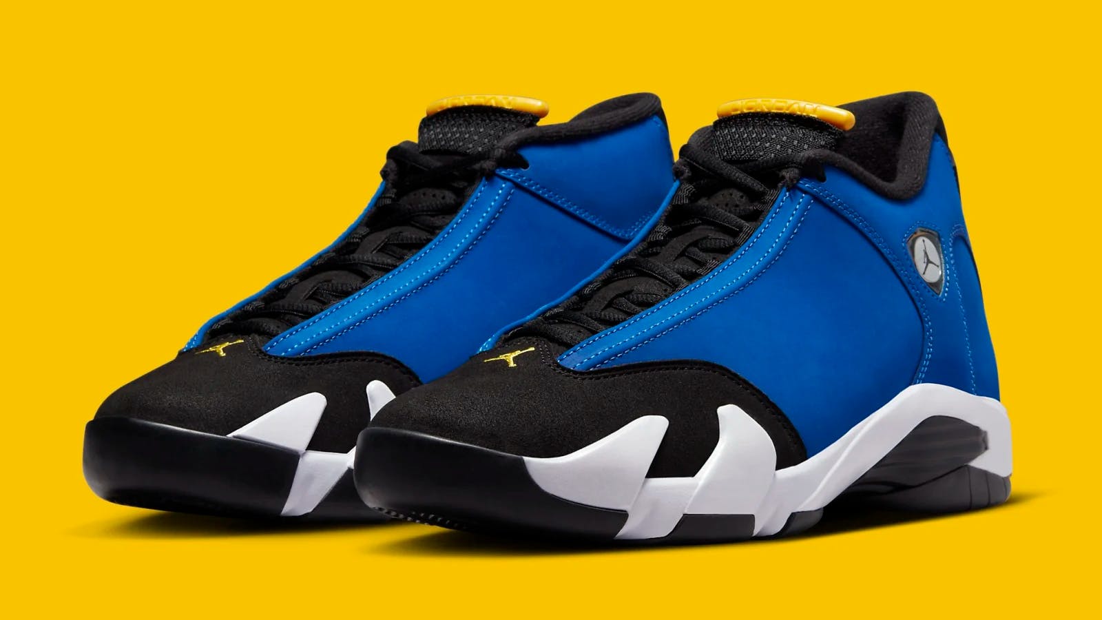 Air Jordan 14 Retro Supreme Black Varsity Royal