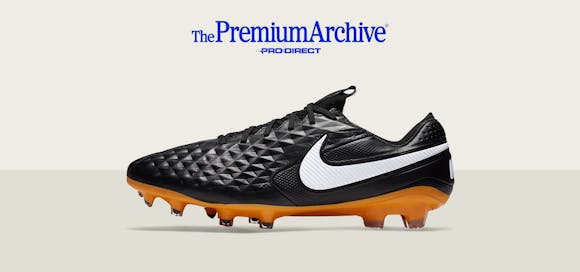 Hero image for Nike Tiempo Legend VIII Elite Tech Craft FG Black From Pro:Direct Soccer
